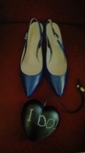 Scarpe da sposa classic blue